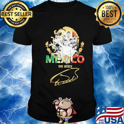 Mexico viva mexico champion signature shirt