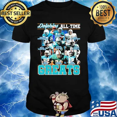 Miami dolphins all-time greats shirt
