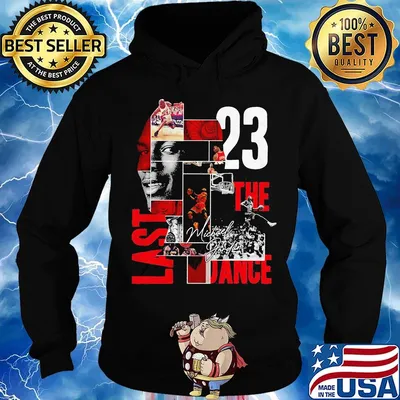 Michael jordan 23 the last shot chicago bulls basketball legend s Hoodie