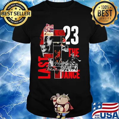 Michael jordan 23 the last shot chicago bulls basketball legend shirt
