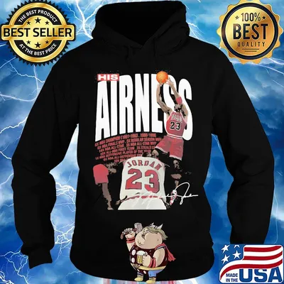 Michael jordan basketball player his airness signature s Hoodie