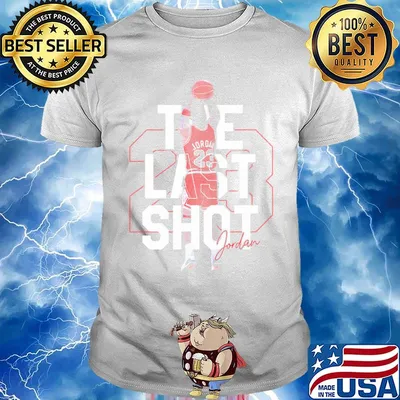 Michael jordan the last shot chicago bulls basketball legend signature shirt