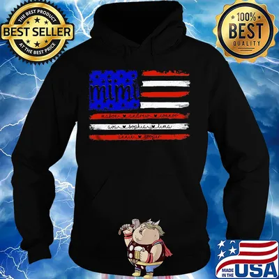 Mimi mason andrew connor ava sophia lima American flag veteran Independence Day s Hoodie
