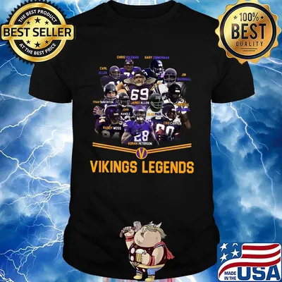 Minnesota vikings football legends shirt