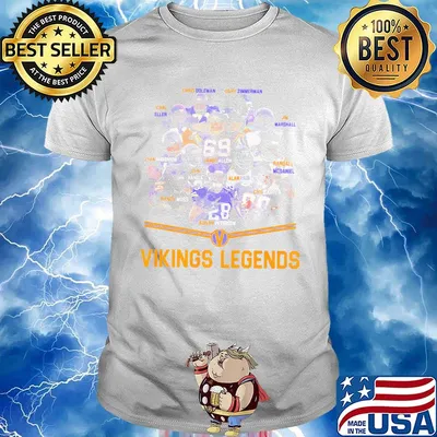 Minnesota vikings football team legends kings players shirt