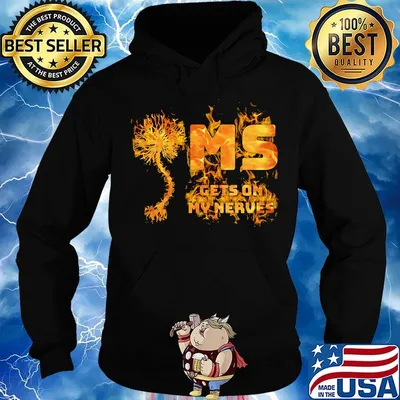 Multiple sclerosis ms gets on my nerves s Hoodie