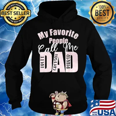 My favorite people call me dad brett grayson parker s Hoodie