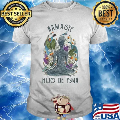 Namaste hijo de puta yoga shirt