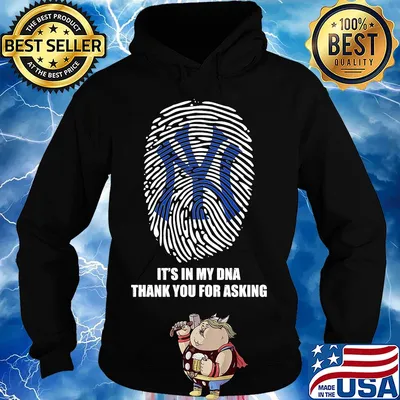 New york giants baseball it's in my dna thank you for asking s Hoodie