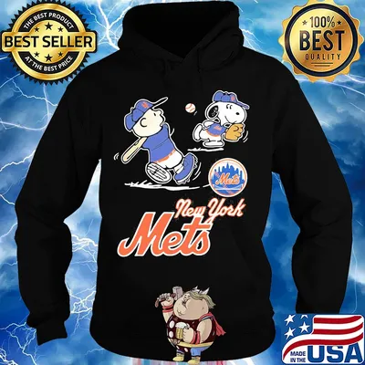 New york mets charlie brown and snoopy players baseball s Hoodie