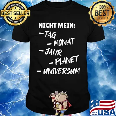Night Mein Tg Monat Jahr Planer Universum Shirt