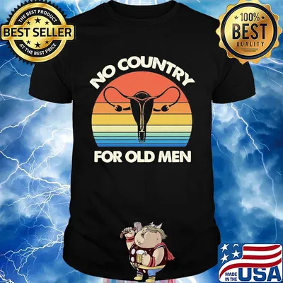 No Country For Old Men Logo Cow Vintage Retro Shirt