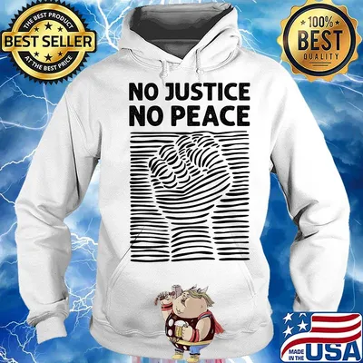 No justice no peace juneteenth black lives matter s Hoodie