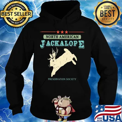 North american jackalope preservation society s Hoodie