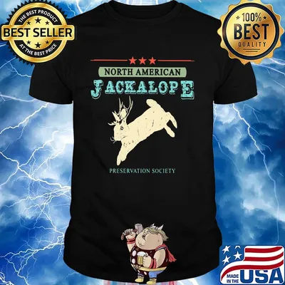 North american jackalope preservation society shirt