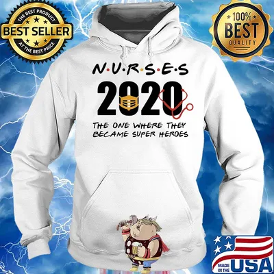 Nurse 2020 mask the one where they because superheroes s Hoodie