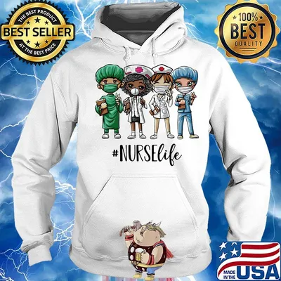 Nurse life black lives matter s Hoodie