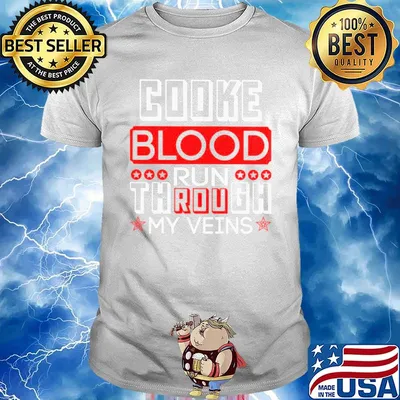 Official Cooke blood run through my veins shirt