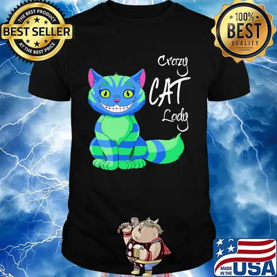 Official Crazy Cat Lady Shirt
