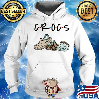 Official crocs leopard s Hoodie