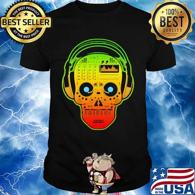 Official DJ Sugar Skull Shirt