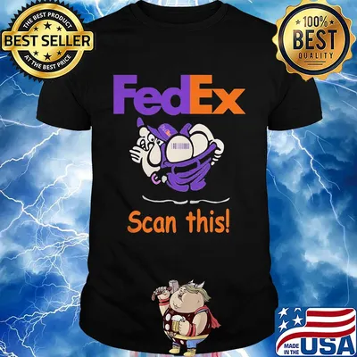 Official fedex scan this shirt