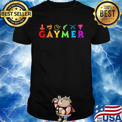 Official Gaymer LGBT shirt