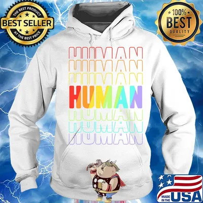 Official Human Human LGBT Shirt Hoodie