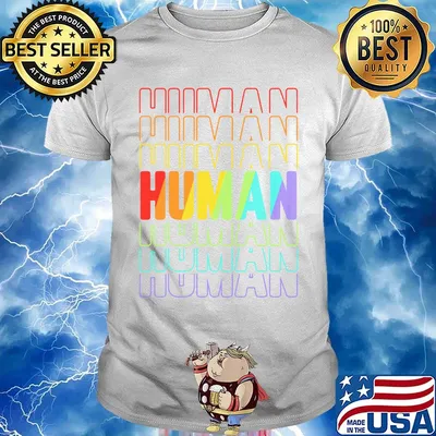 Official Human Human LGBT Shirt