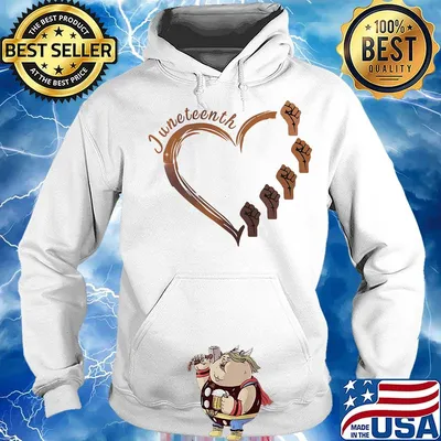 Official Juneteenth Black Lives Matter Shirt Hoodie