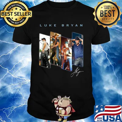 Official Luke Bryan signature shirt