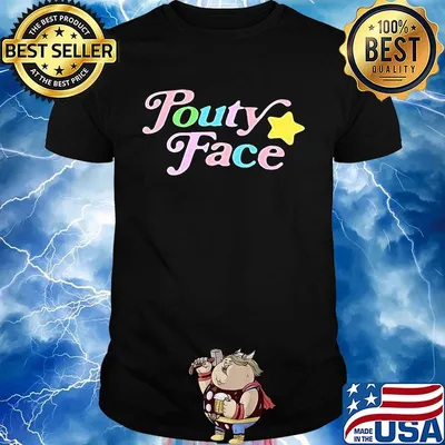 Official pouty face stars shirt