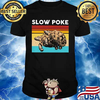 Official Slow Poke Turtle Shirt