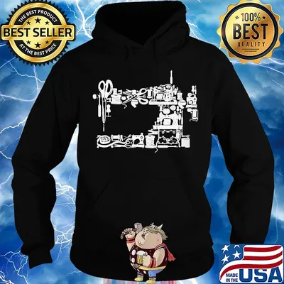 Official Stitching Embroidery Machine Shirt Hoodie