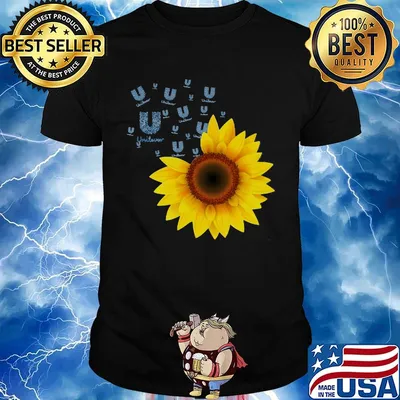 Official sunflower unilever logo shirt