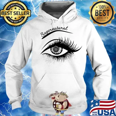 Official supernatural eye girl s Hoodie