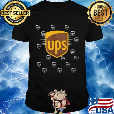 Official the ups logo shirt
