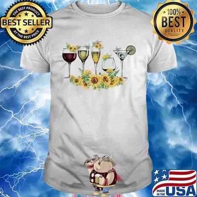 Official whiskey sunflowers shirt