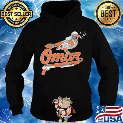 Omar the wire baltimore oriole s Hoodie