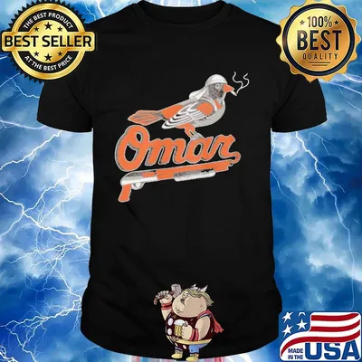 Omar the wire baltimore oriole shirt