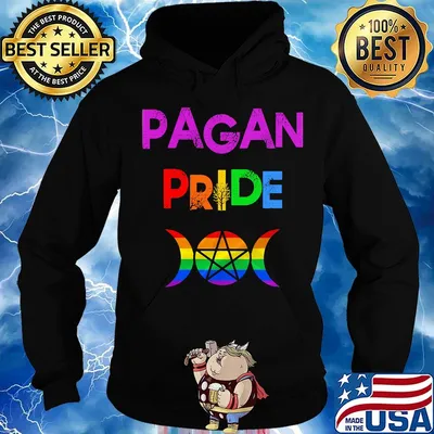Pagan pride star moon lgbt s Hoodie