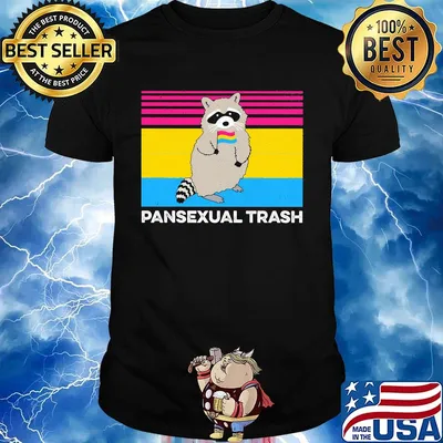 Pansexual Transh Procyon Lotor LGBT Shirt