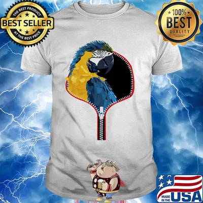 Parrot ladies in the bag shirt