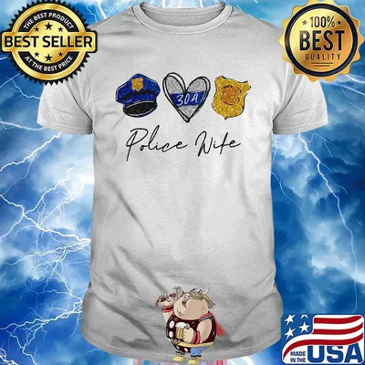 Peace love police wife shirt