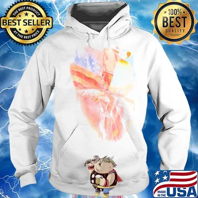 Penguin American Wings Mask Independence Day Shirt Hoodie