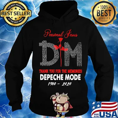 Personal jesus dm thank you for the memories depeche mode 1980 2020 s Hoodie