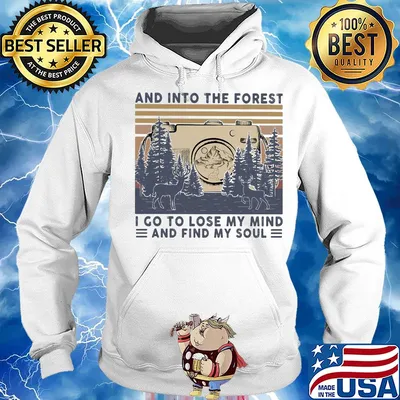 Photographer and into the forest I go to lose my mind and find my soul vintage s Hoodie