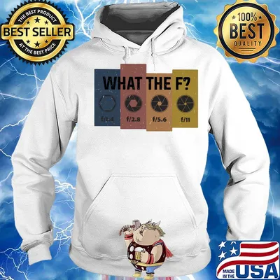 Photographer what the f vintage retro s Hoodie