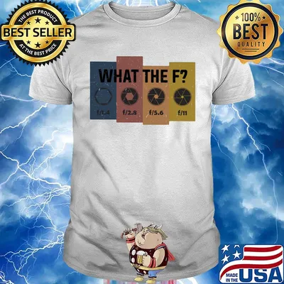 Photographer what the f vintage retro shirt