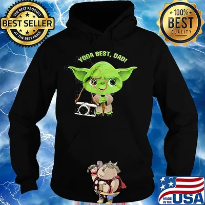 Photography master yoda best dad happy father's day s Hoodie